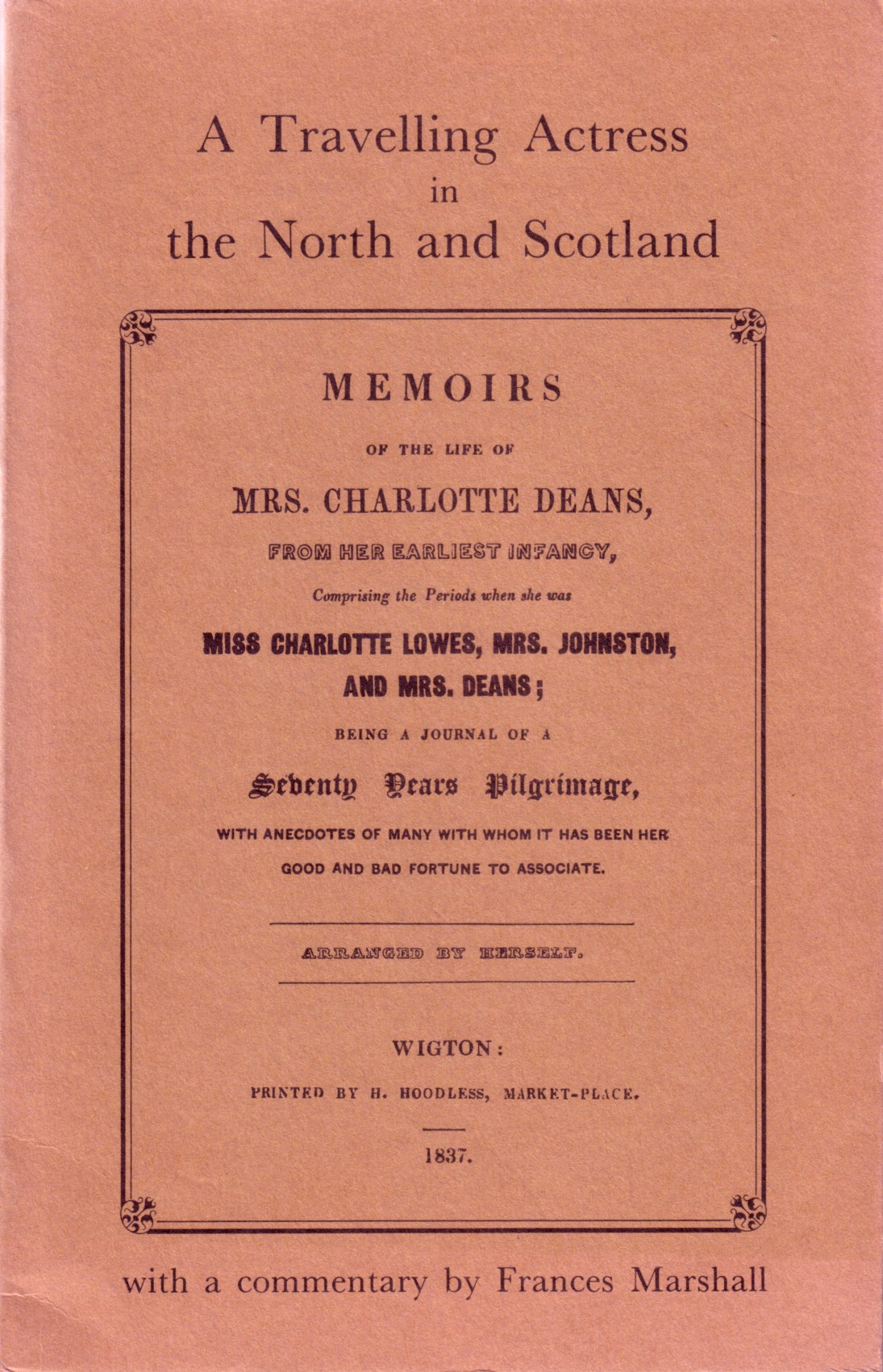 Charlotte Deans book